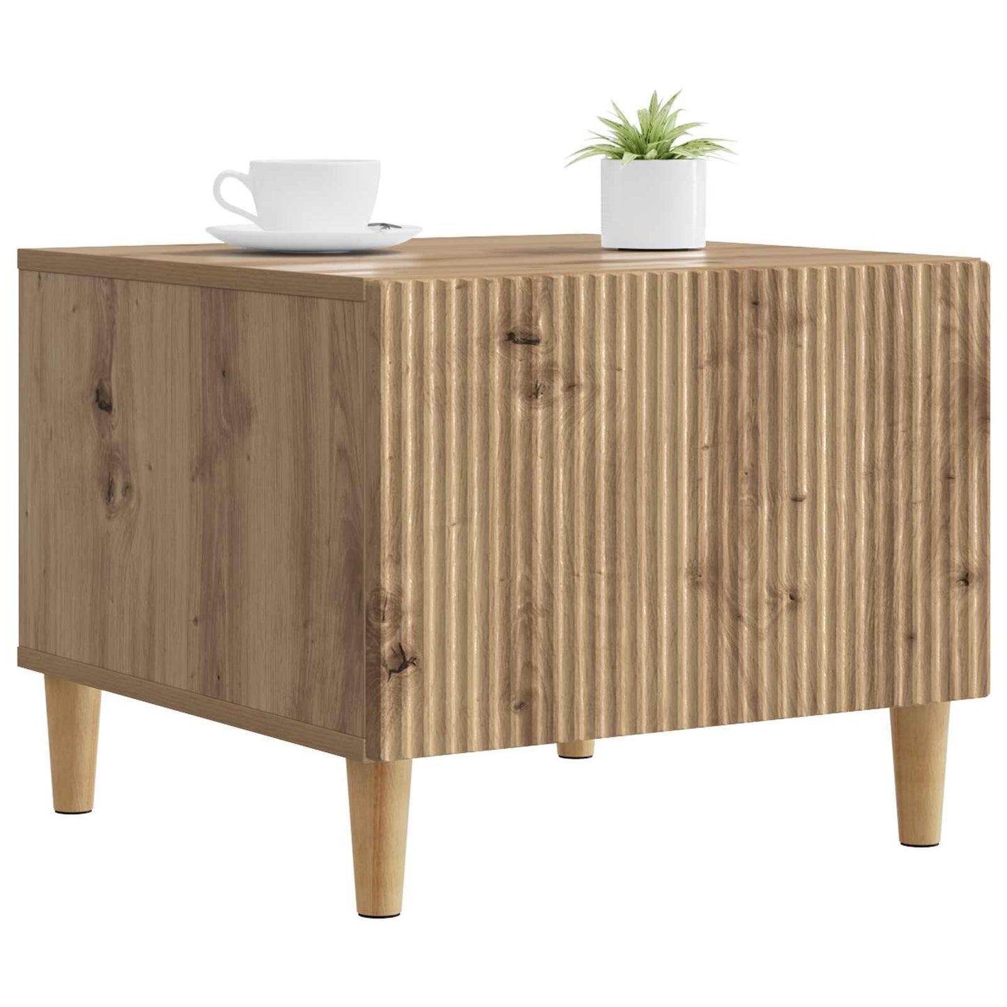 Coffee Table Artisan Oak 49 x 50 x 40 cm Engineered Wood