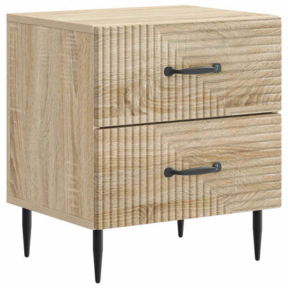Bedside Cabinet Sonoma Oak 43 x 34.5 x 47.5 cm Engineered Wood