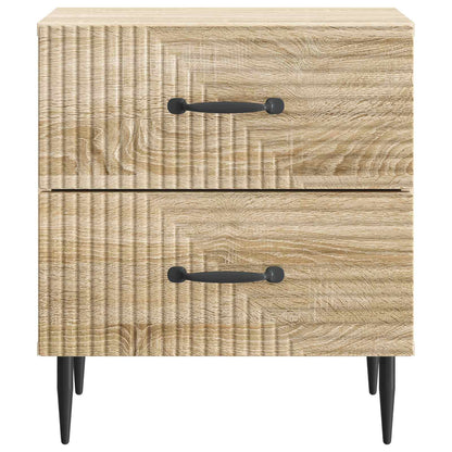 Bedside Cabinet Sonoma Oak 43 x 34.5 x 47.5 cm Engineered Wood