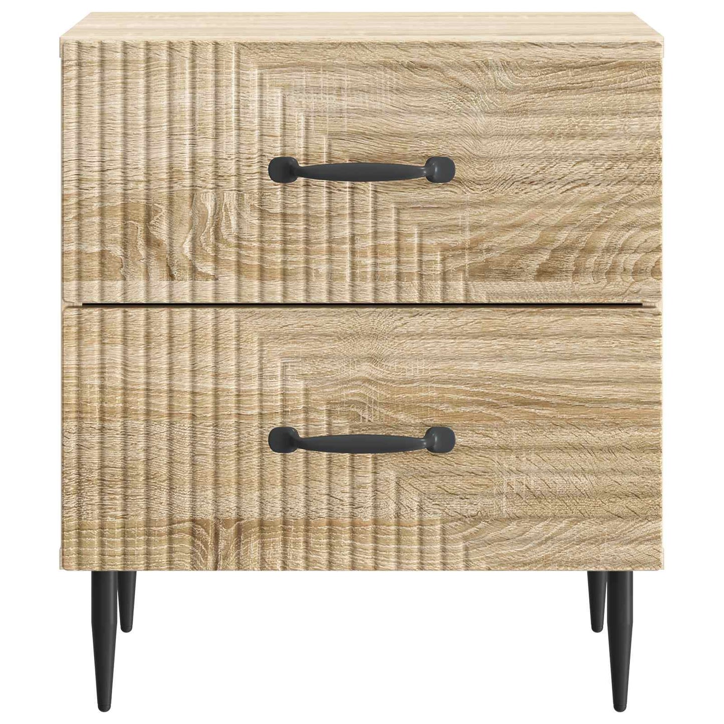 Bedside Cabinet Sonoma Oak 43 x 34.5 x 47.5 cm Engineered Wood