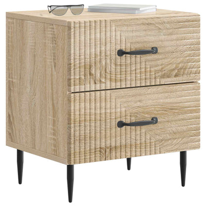Bedside Cabinet Sonoma Oak 43 x 34.5 x 47.5 cm Engineered Wood