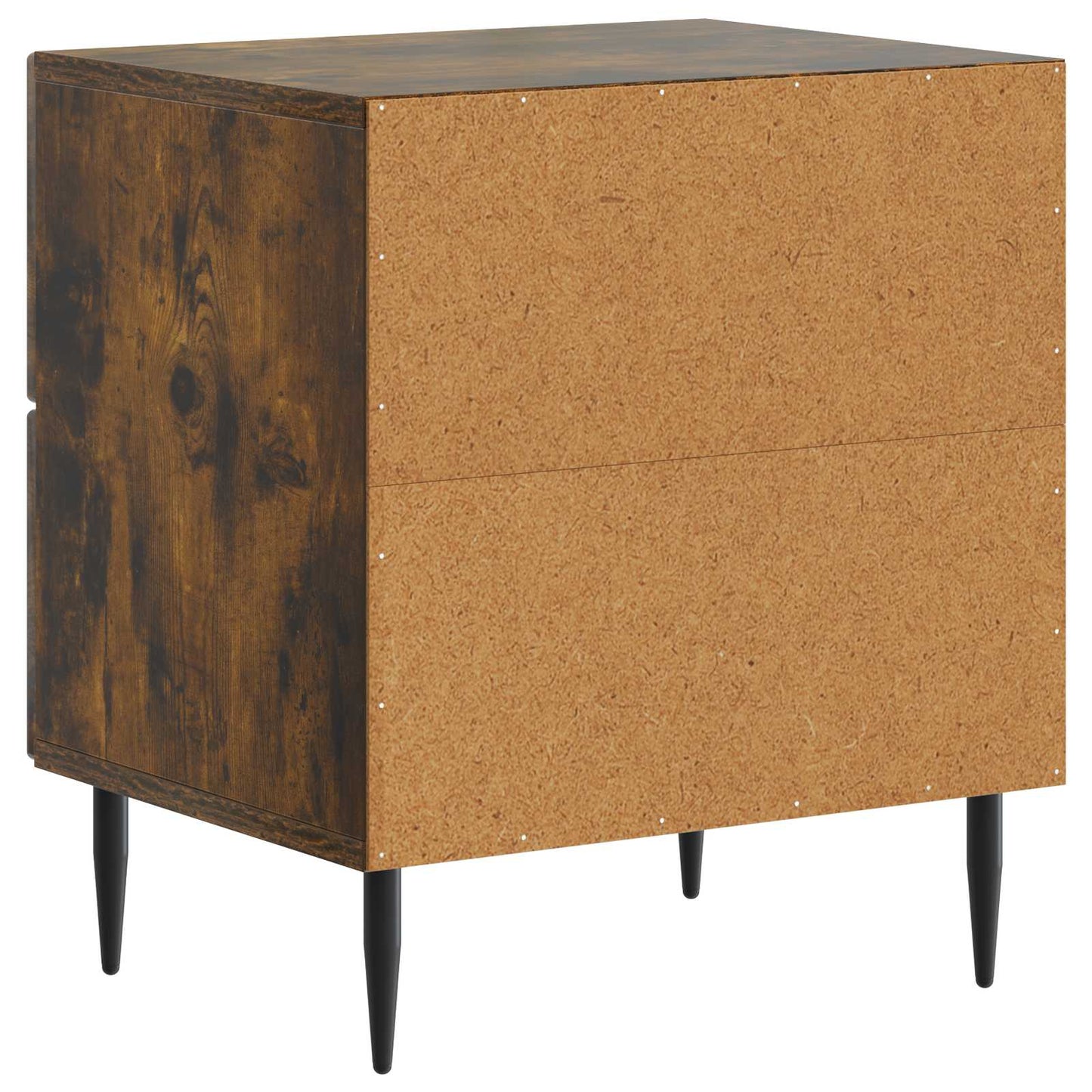 Bedside Cabinet Smoked Oak 43 x 34.5 x 47.5 cm Engineered Wood