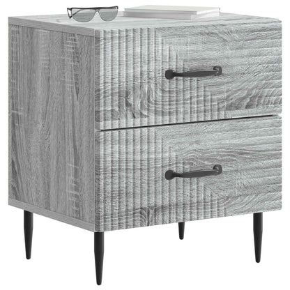 Bedside Cabinet Grey Sonoma 43 x 34.5 x 47.5 cm Engineered Wood
