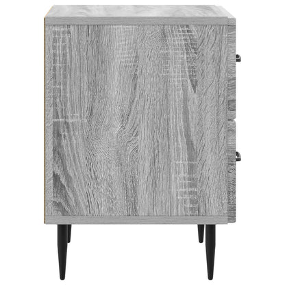 Bedside Cabinet Grey Sonoma 43 x 34.5 x 47.5 cm Engineered Wood