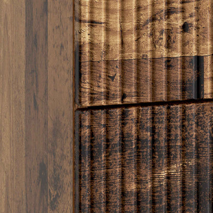 Bedside Cabinet Old Wood 43 x 34.5 x 47.5 cm Engineered Wood