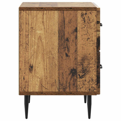 Bedside Cabinet Old Wood 43 x 34.5 x 47.5 cm Engineered Wood