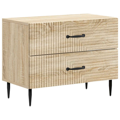 Bedside Cabinet Sonoma Oak 62 x 34.5 x 47.5 cm Engineered Wood