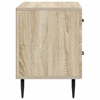 Bedside Cabinet Sonoma Oak 62 x 34.5 x 47.5 cm Engineered Wood