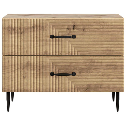 Bedside Cabinet Artisan Oak 62 x 34.5 x 47.5 cm Engineered Wood