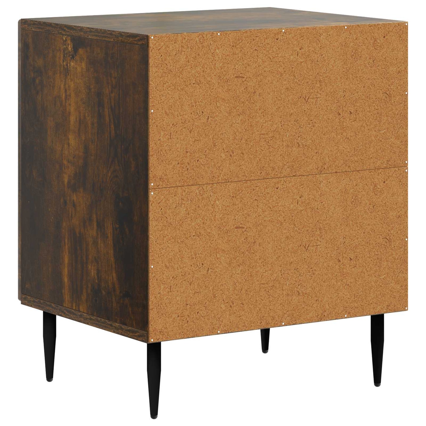 Bedside Cabinet 2 pcs Smoked Oak 43 x 34.5 x 50 cm