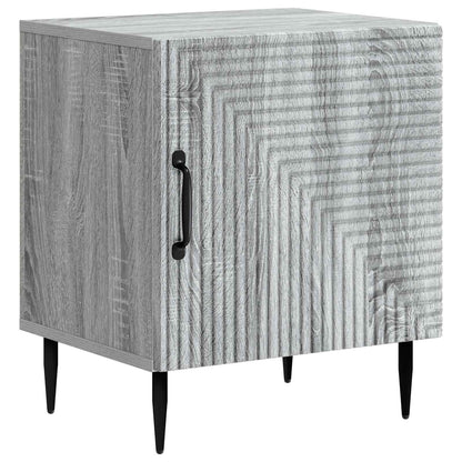 Bedside Cabinet 2 pcs Grey Sonoma 43 x 34.5 x 50 cm