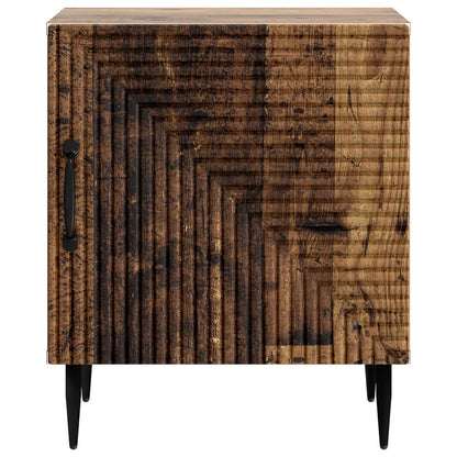 Bedside Cabinet Old Wood 43 x 34.5 x 50 cm Engineered Wood