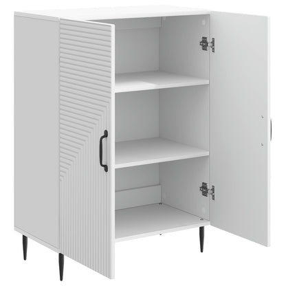 Sideboard White 66 x 34.5 x 89.5 cm Engineered Wood
