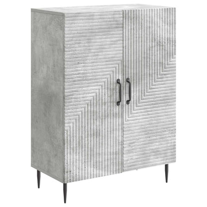 Sideboard Concrete Grey 66 x 34.5 x 89.5 cm Engineered Wood