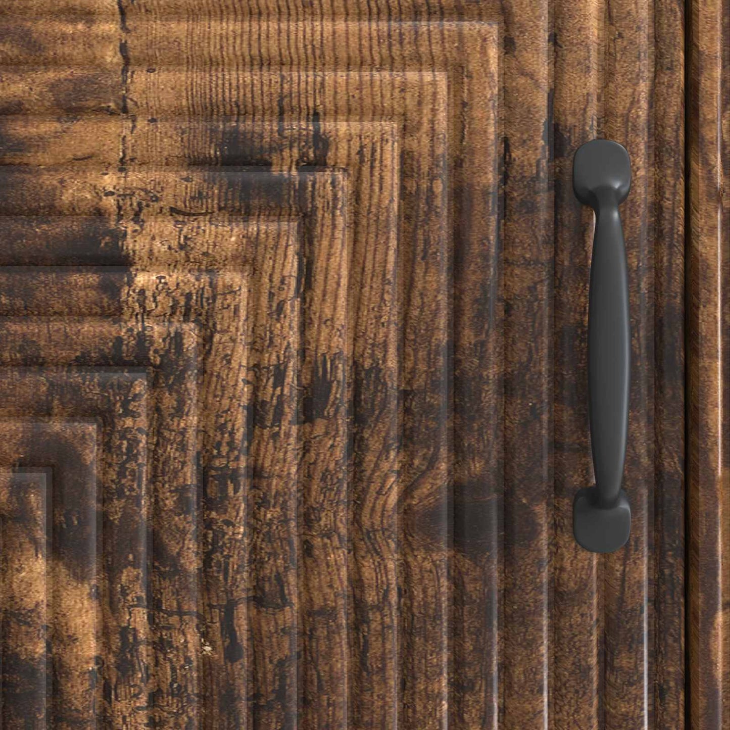 Sideboard Smoked Oak 66 x 34.5 x 89.5 cm Engineered Wood