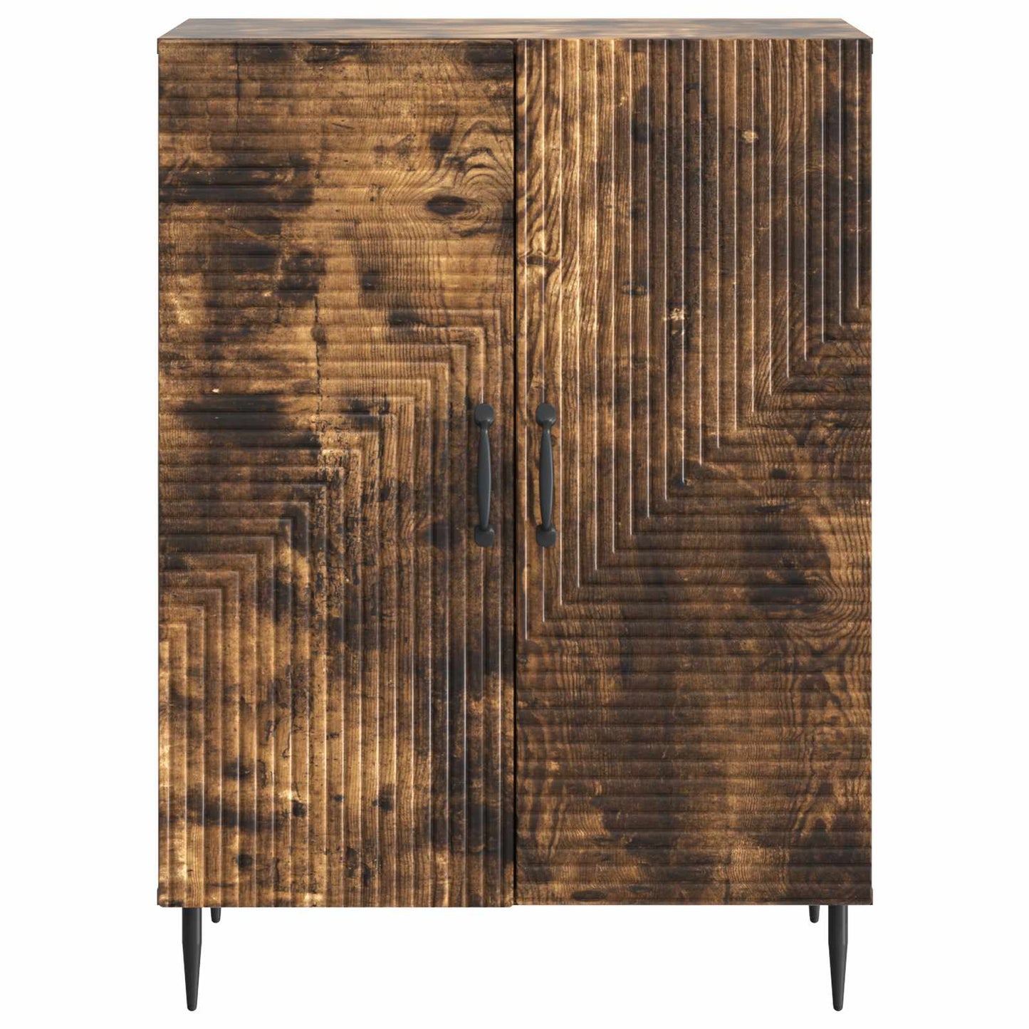 Sideboard Smoked Oak 66 x 34.5 x 89.5 cm Engineered Wood