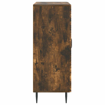 Sideboard Smoked Oak 66 x 34.5 x 89.5 cm Engineered Wood