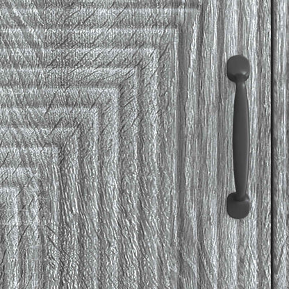 Sideboard Grey Sonoma 66 x 34.5 x 89.5 cm Engineered Wood