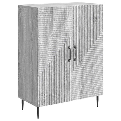 Sideboard Grey Sonoma 66 x 34.5 x 89.5 cm Engineered Wood