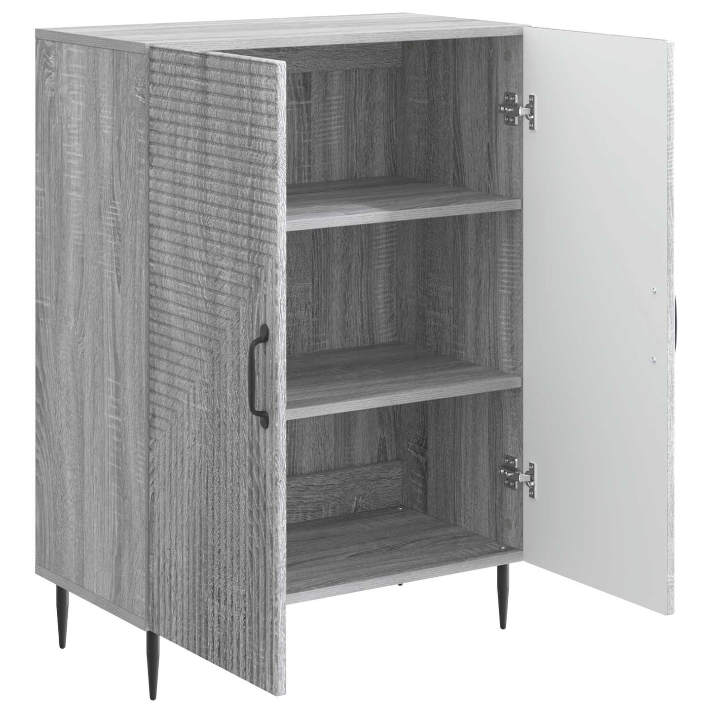 Sideboard Grey Sonoma 66 x 34.5 x 89.5 cm Engineered Wood