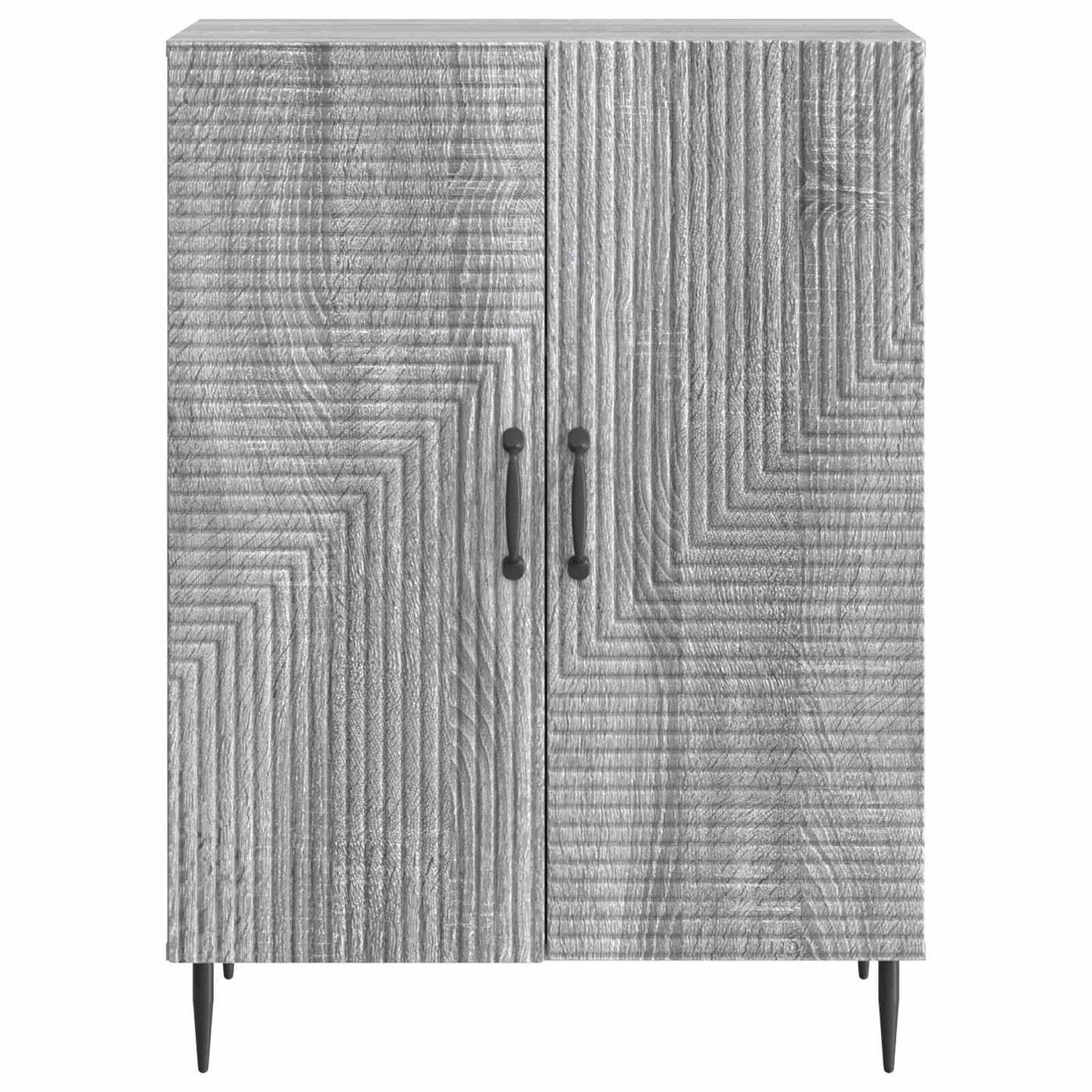 Sideboard Grey Sonoma 66 x 34.5 x 89.5 cm Engineered Wood