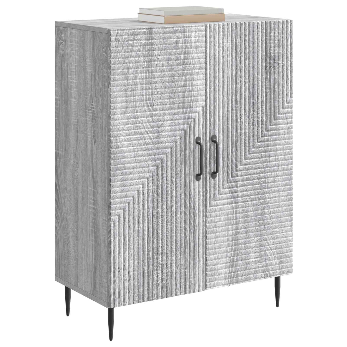 Sideboard Grey Sonoma 66 x 34.5 x 89.5 cm Engineered Wood