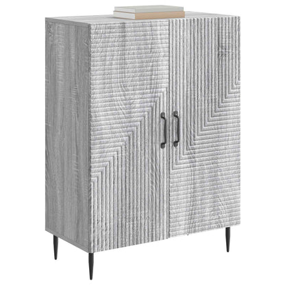 Sideboard Grey Sonoma 66 x 34.5 x 89.5 cm Engineered Wood