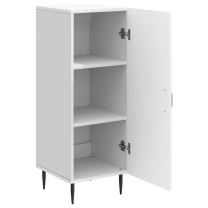 Sideboard White 33 x 34.5 x 89.5 cm Engineered Wood
