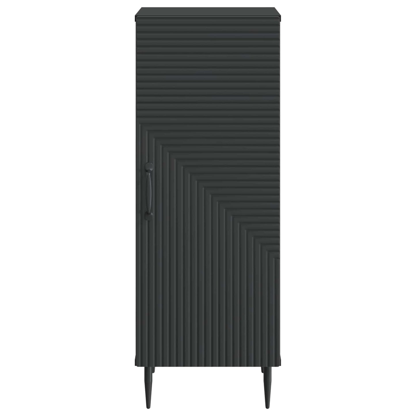 Sideboard Black 33 x 34.5 x 89.5 cm Engineered Wood