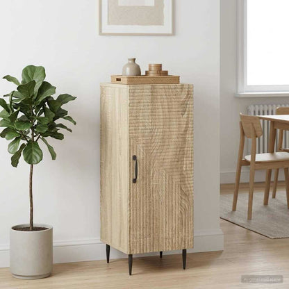 Sideboard Sonoma Oak 33 x 34.5 x 89.5 cm Engineered Wood