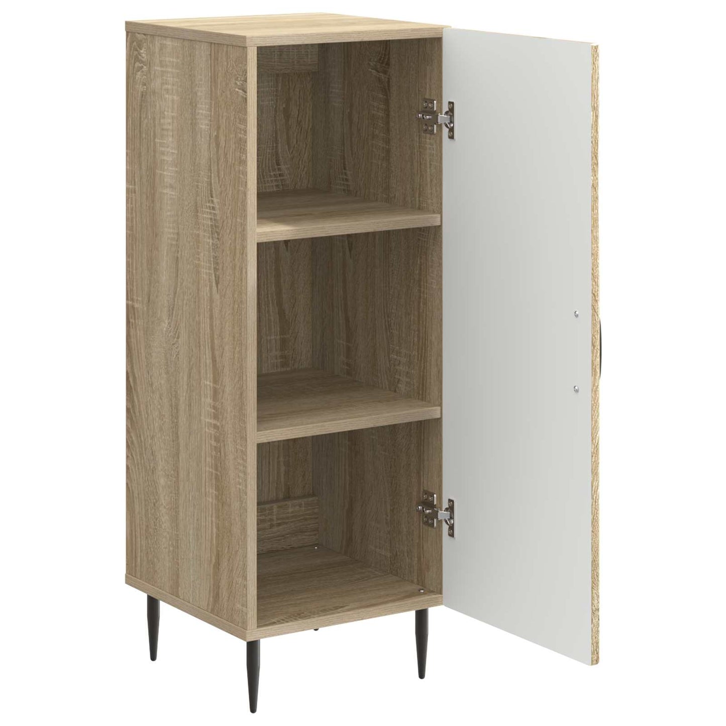 Sideboard Sonoma Oak 33 x 34.5 x 89.5 cm Engineered Wood