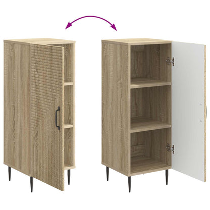 Sideboard Sonoma Oak 33 x 34.5 x 89.5 cm Engineered Wood
