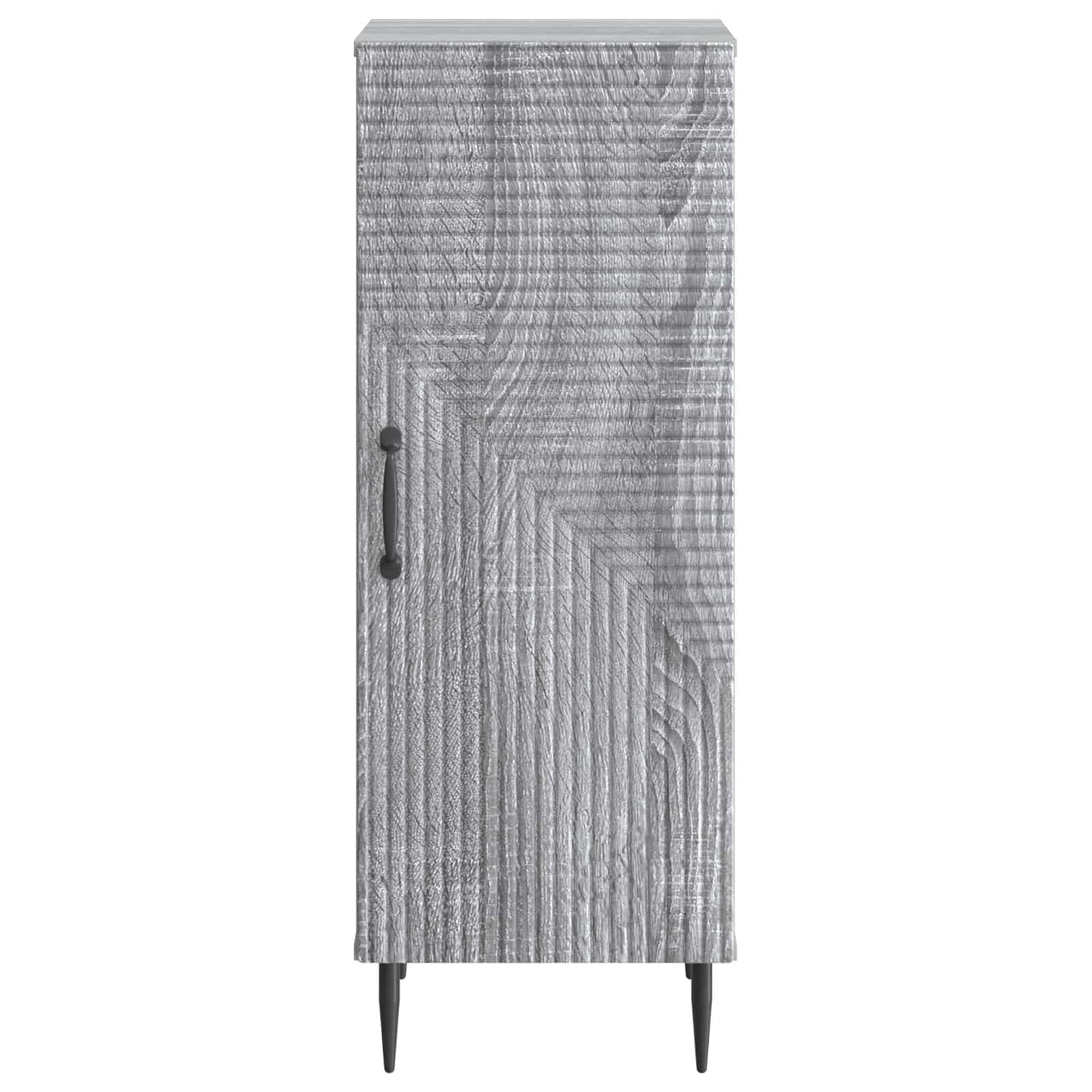 Sideboard Grey Sonoma 33 x 34.5 x 89.5 cm Engineered Wood