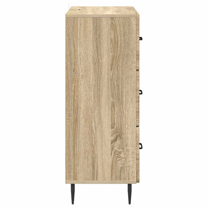 Drawer Cabinet Sonoma Oak 66 x 34.5 x 89.5 cm Engineered Wood