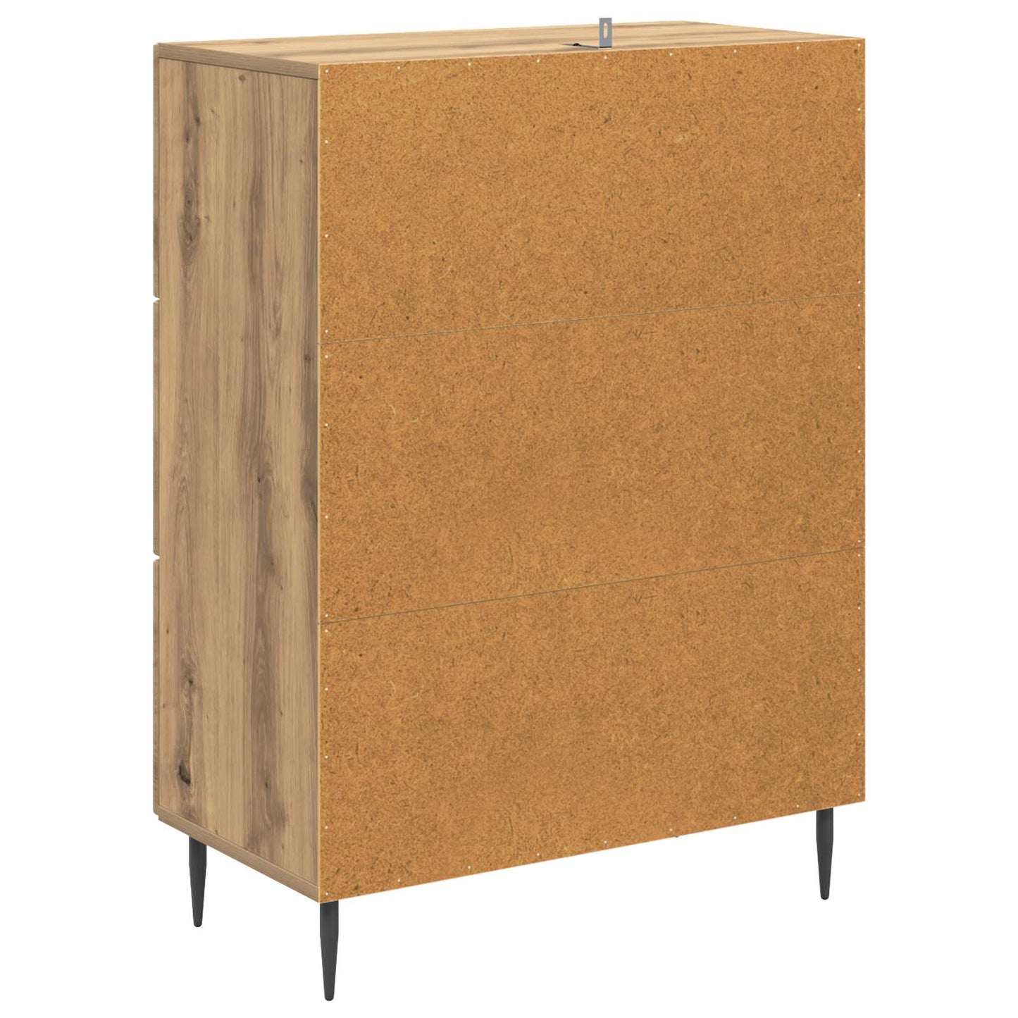 Drawer Cabinet 66 x 34.5 x 89.5 cm Engineered Wood Artisan Oak