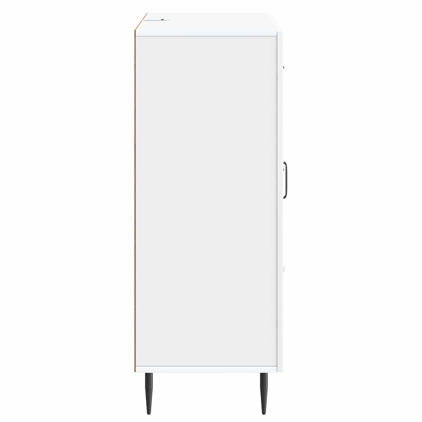 Sideboard with Drawer White 66 x 34.5 x 89.5 cm Engineered Wood