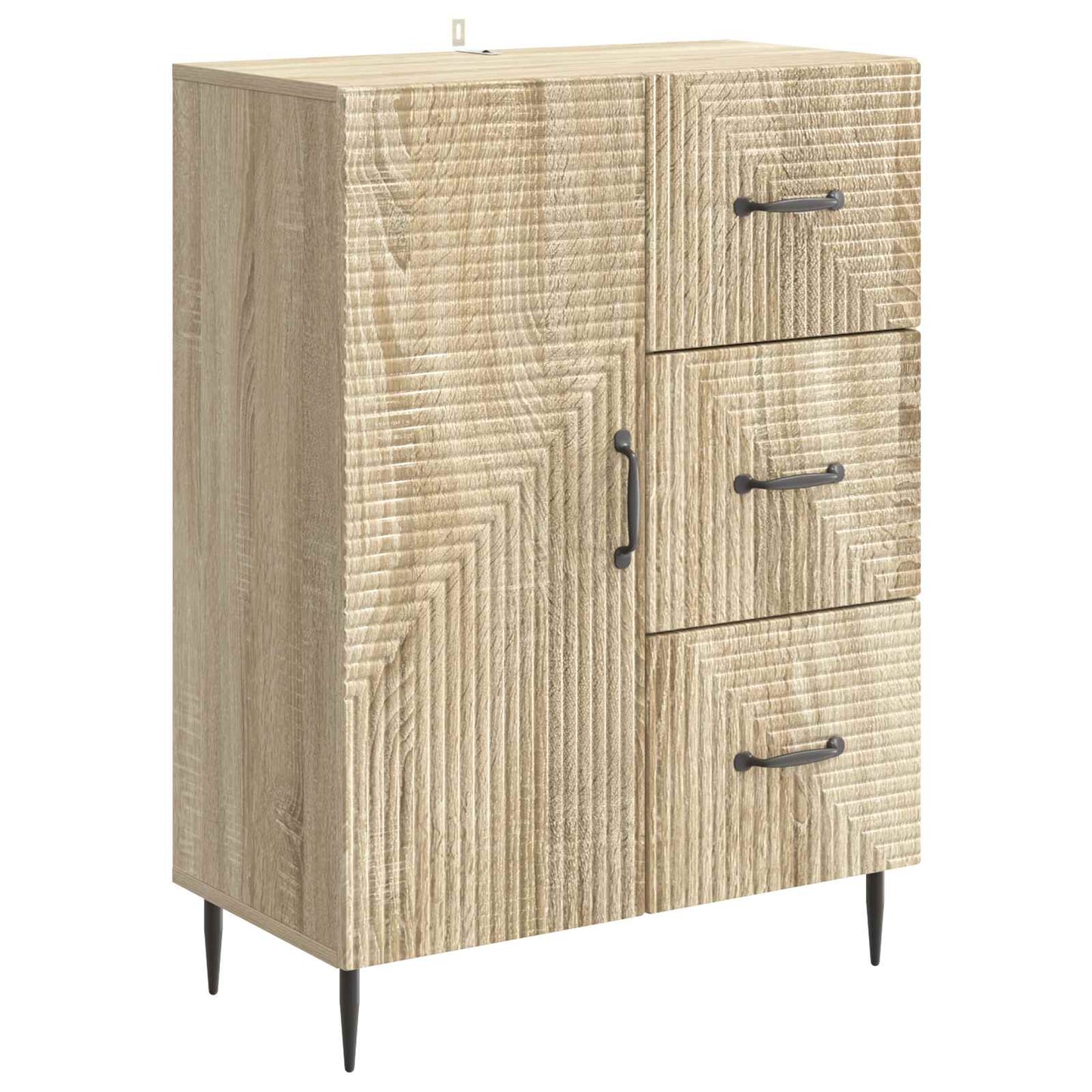 Sideboard Sonoma Oak 66 x 34.5 x 89.5 cm Engineered Wood