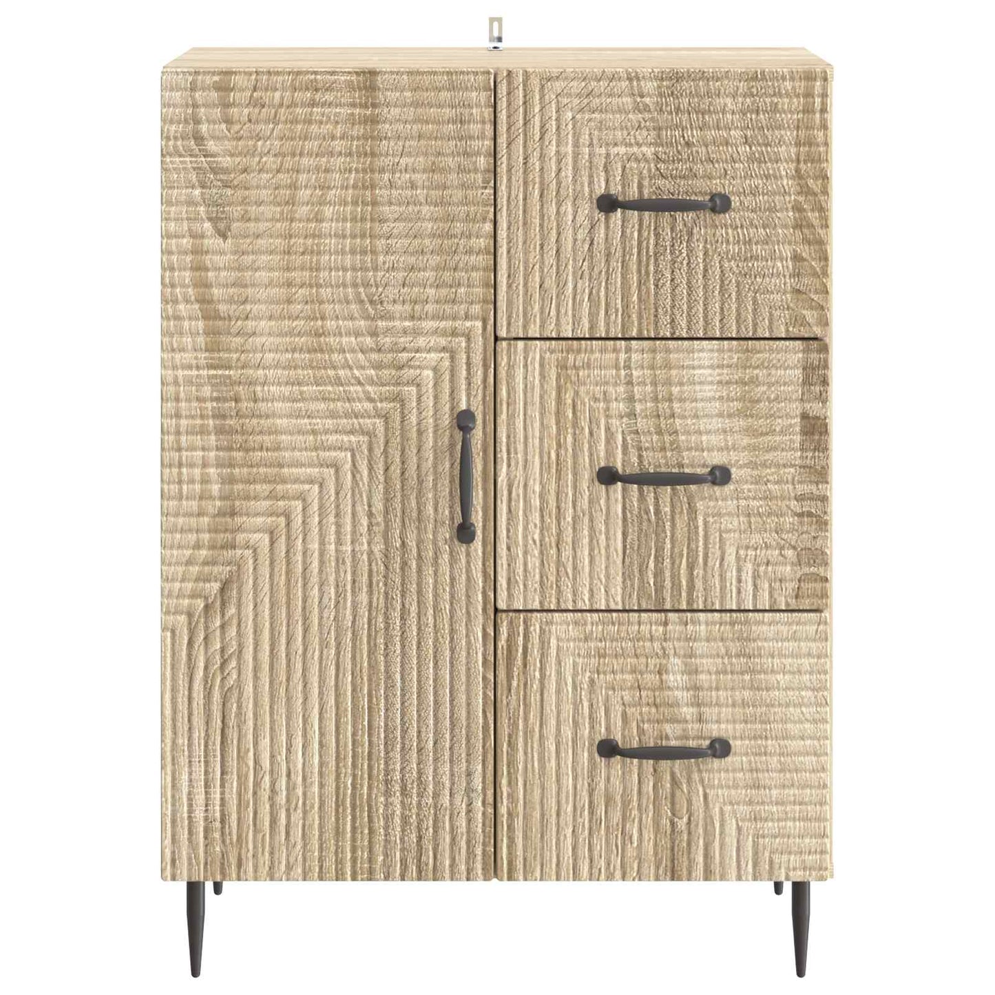 Sideboard Sonoma Oak 66 x 34.5 x 89.5 cm Engineered Wood