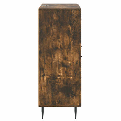 Sideboard Smoked Oak 66 x 34.5 x 89.5 cm Engineered Wood