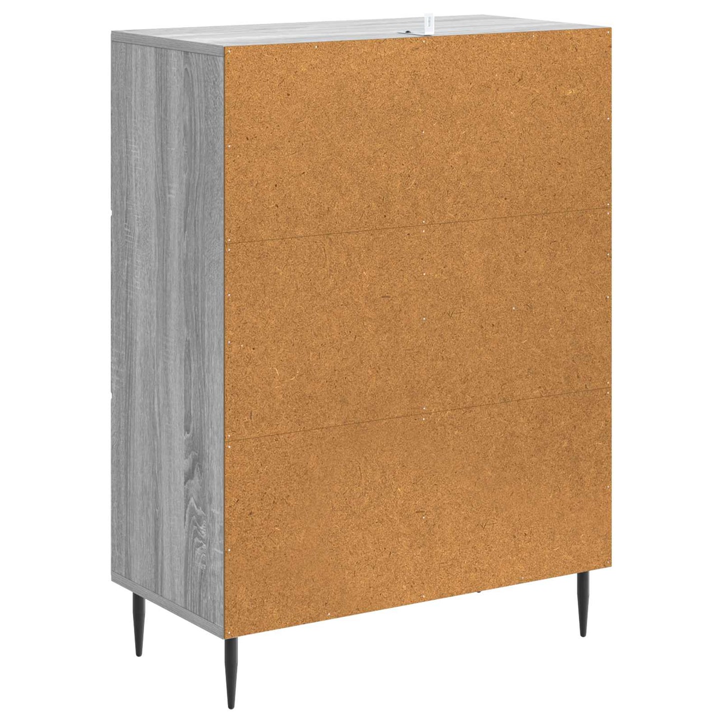 Sideboard Grey Sonoma 66 x 34.5 x 89.5 cm Engineered Wood