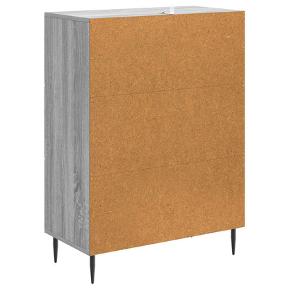 Sideboard Grey Sonoma 66 x 34.5 x 89.5 cm Engineered Wood