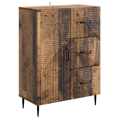 Sideboard Old Wood 66 x 34.5 x 89.5 cm Engineered Wood