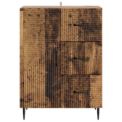 Sideboard Old Wood 66 x 34.5 x 89.5 cm Engineered Wood