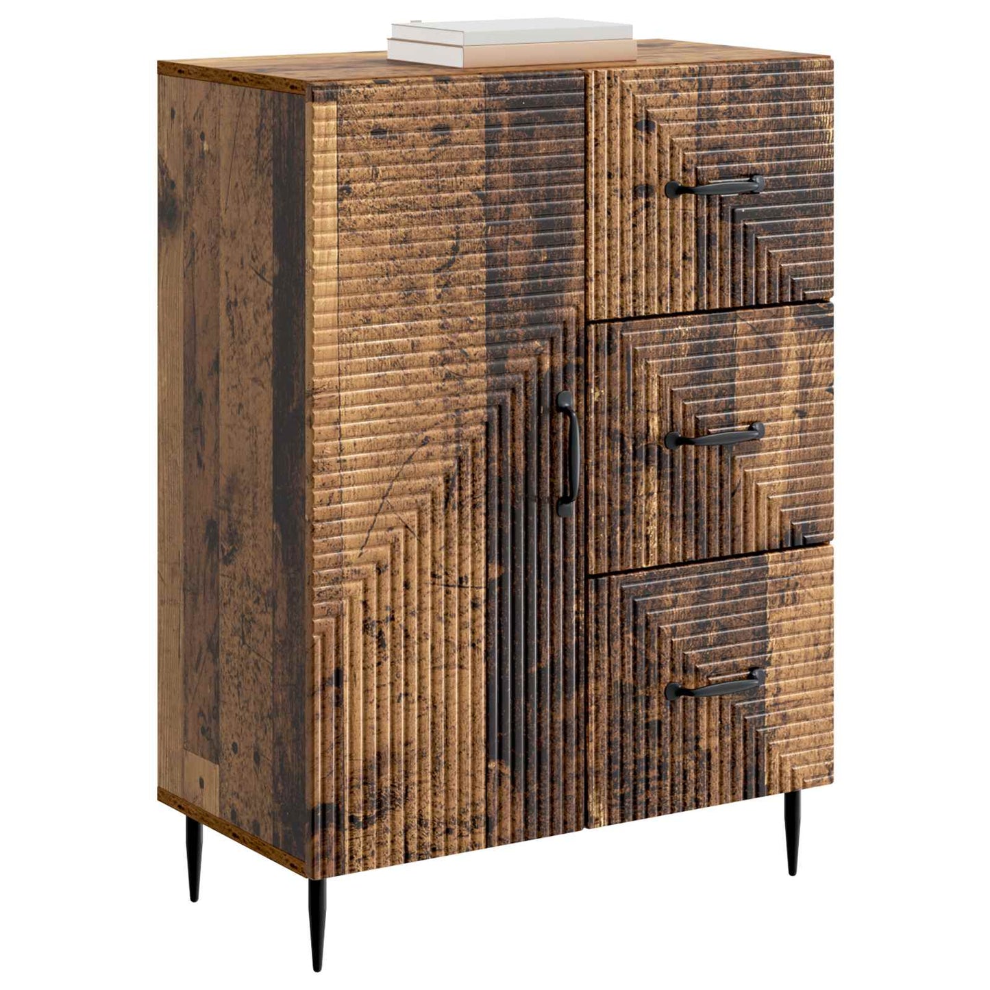 Sideboard Old Wood 66 x 34.5 x 89.5 cm Engineered Wood