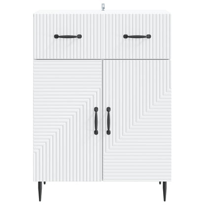 Sideboard with Drawer White 66 x 34.5 x 89.5 cm Engineered Wood