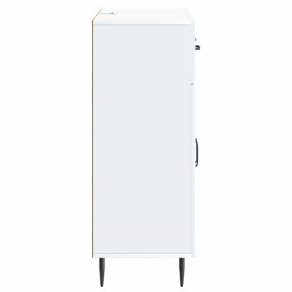 Sideboard with Drawer White 66 x 34.5 x 89.5 cm Engineered Wood