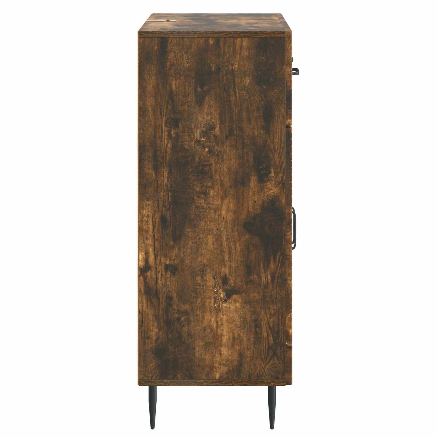 Sideboard Smoked Oak 66 x 34.5 x 89.5 cm Engineered Wood