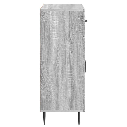 Sideboard Grey Sonoma 66 x 34.5 x 89.5 cm Engineered Wood