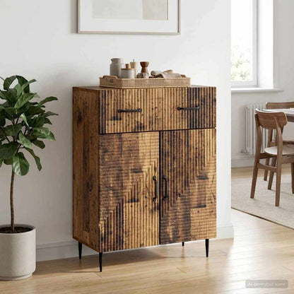 Sideboard Old Wood 66 x 34.5 x 89.5 cm Engineered Wood