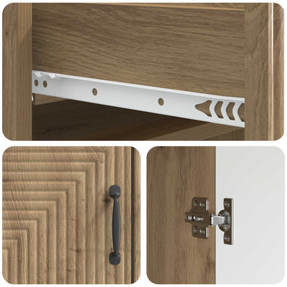 Sideboard Artisan Oak 66 x 34.5 x 89.5 cm Engineered Wood